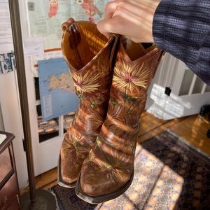 Vintage Old Gringo Embroidered Cowboy Boots